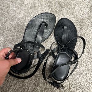 Revolve wrap sandals